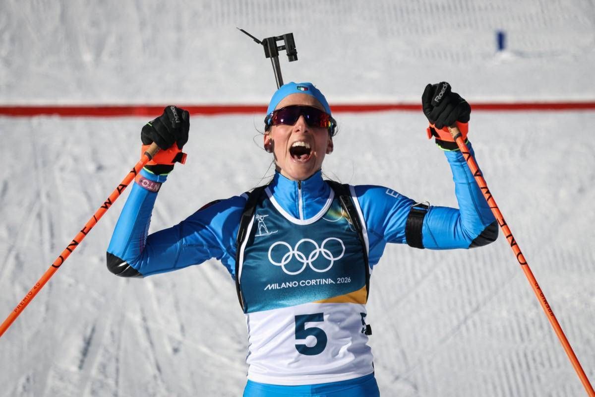 Milano Cortina, Vittozzi medaglia d'oro in gara a inseguimento del biathlon - 