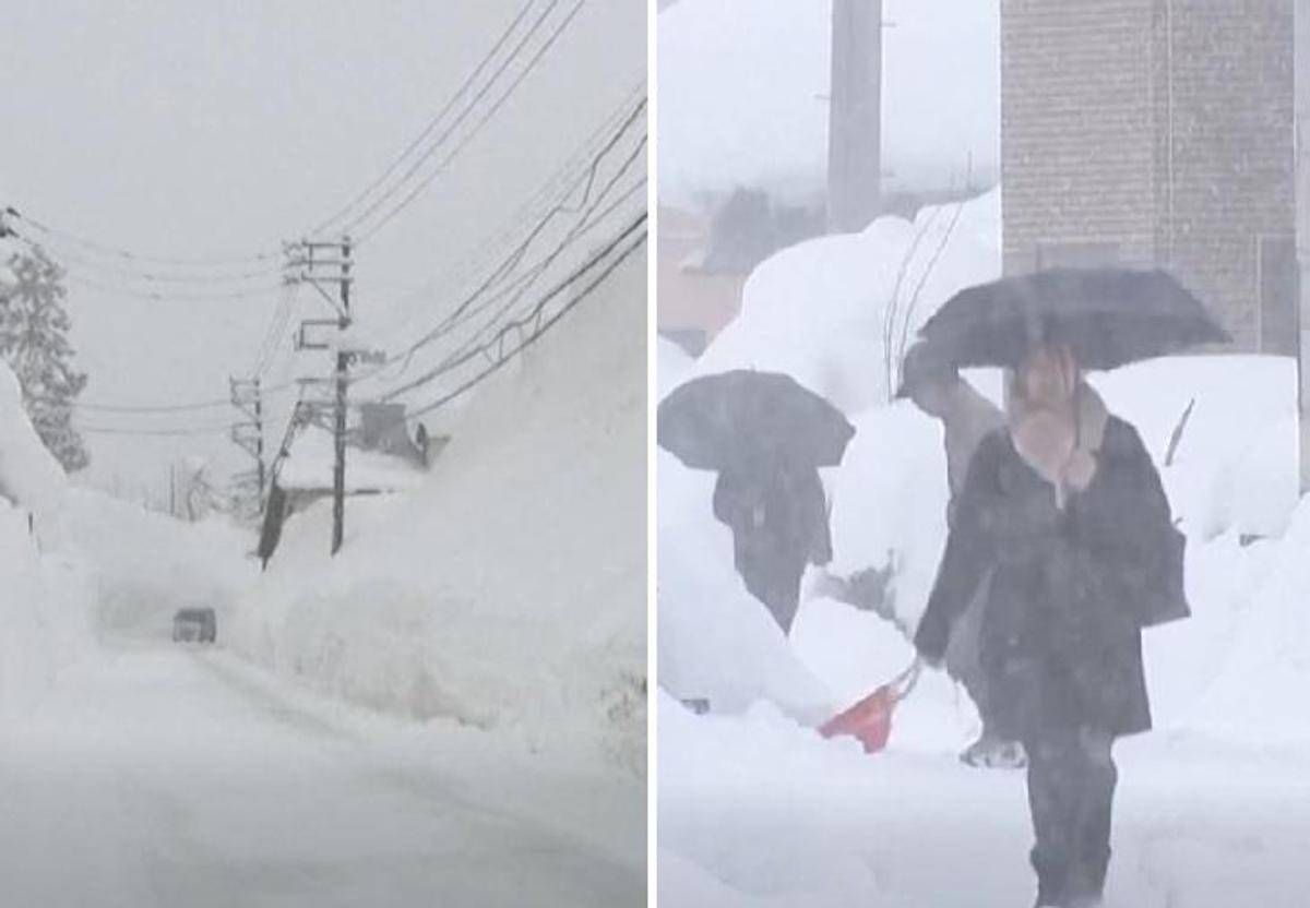 Giappone, forti nevicate lungo la costa ovest: 30 morti e 324 feriti - 