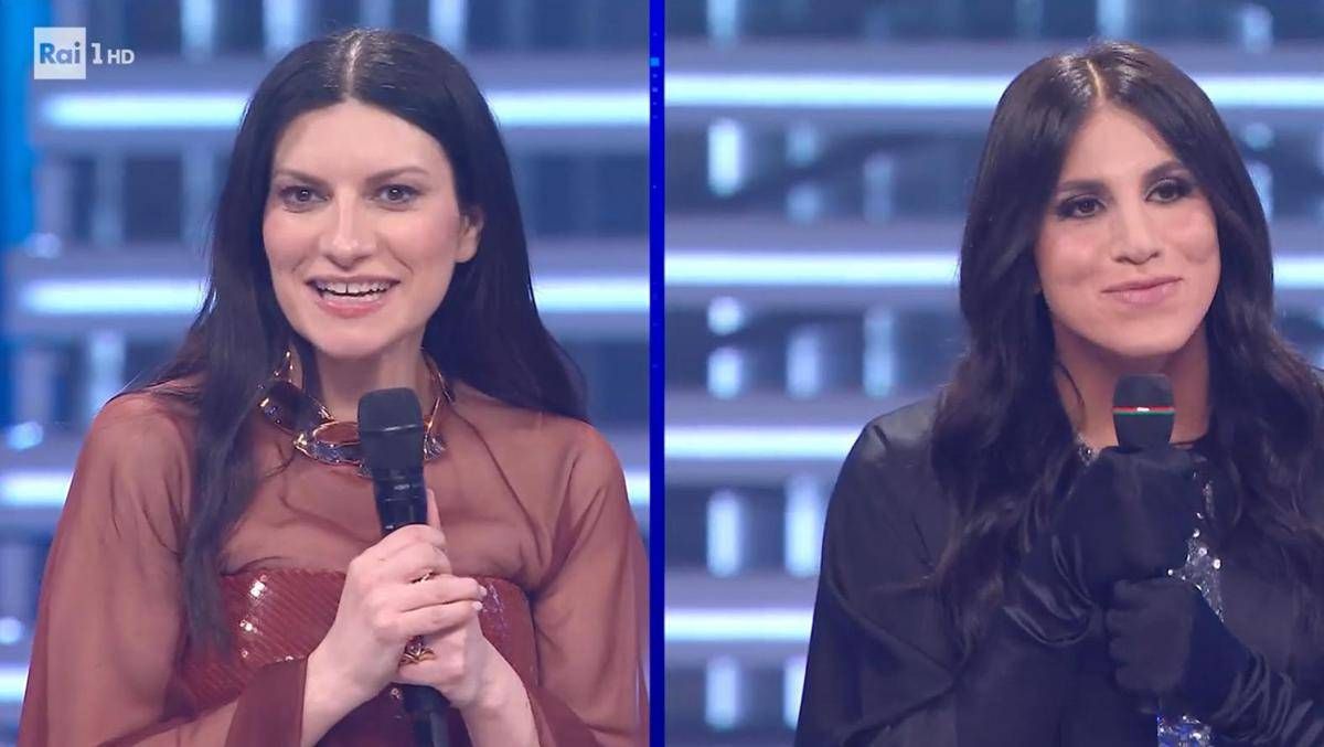 Sanremo 2026, doppia Laura Pausini sul palco: l'imitazione di Vincenzo De Lucia - 
