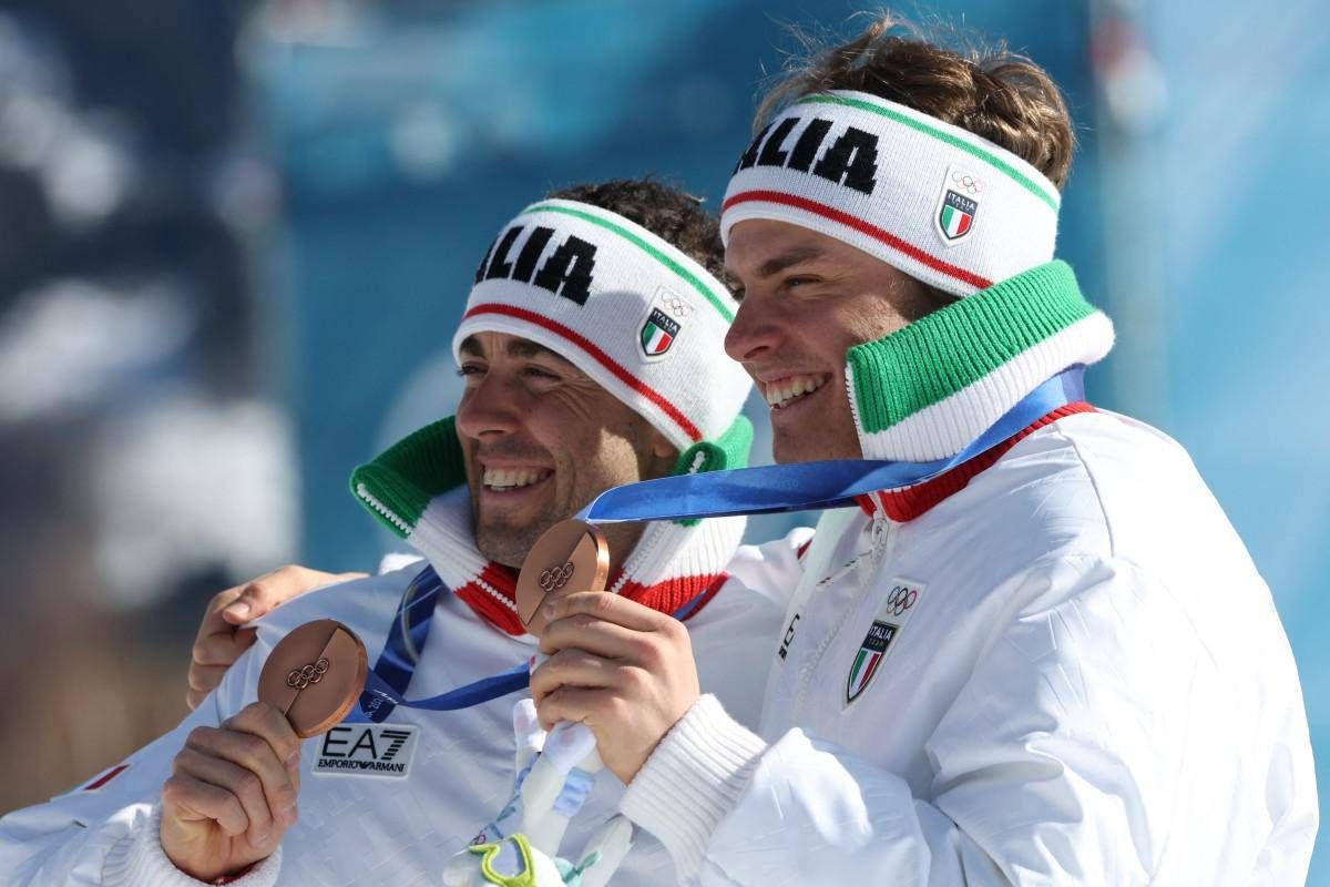 Milano Cortina, sci di fondo: l'Italia vince il bronzo nel Team sprint con Barp-Pellegrino - 