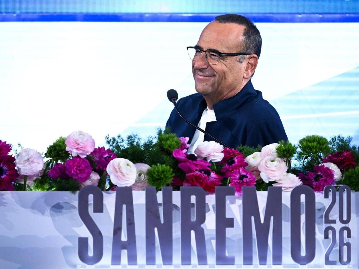 Sanremo, Conti: "Molto contento risultato ascolti, ho stesso sorriso dello scorso anno" - 