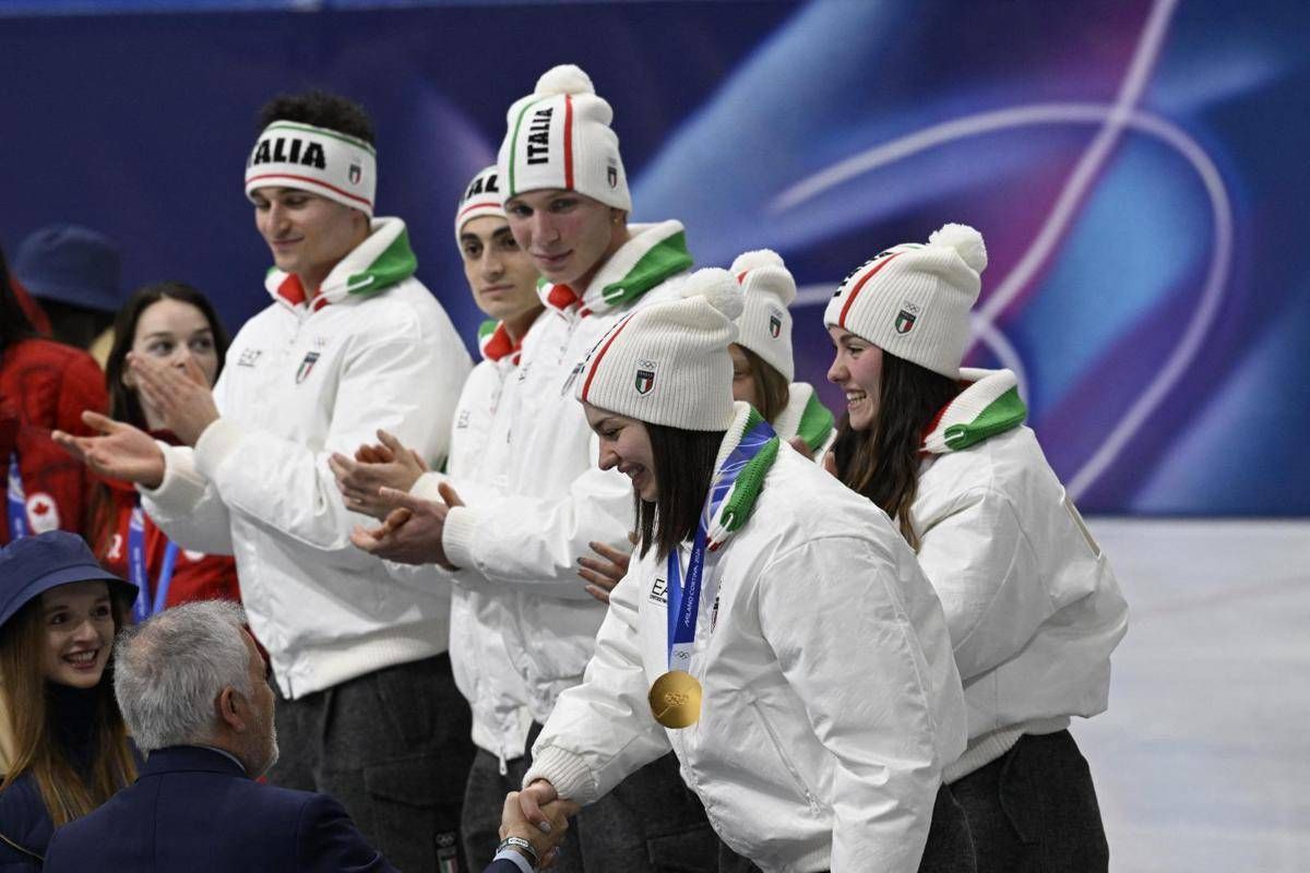 Da Fontana a Sighel, ecco il dream team d'oro nella staffetta mista di short track a Milano Cortina - 