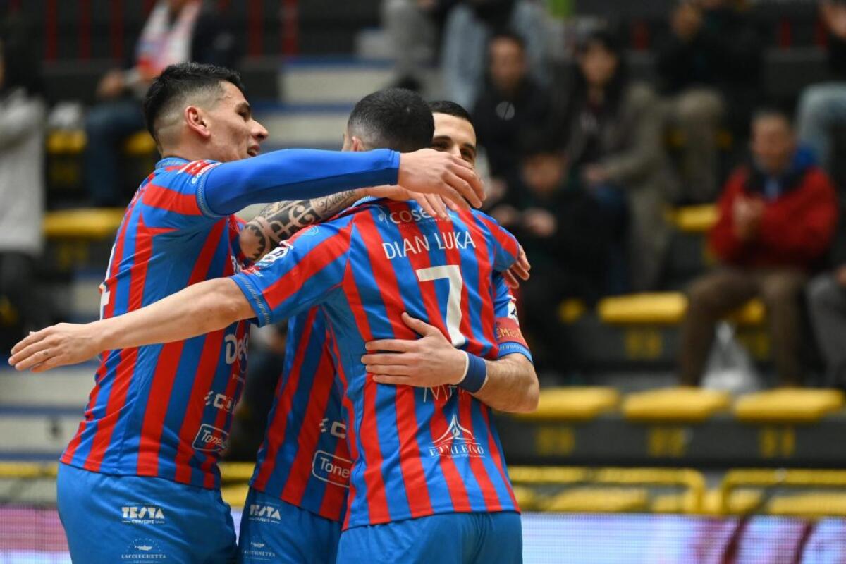 Meta Catania conquista la terza vittoria consecutiva con un netto 8-2 sul CDM Genova - 