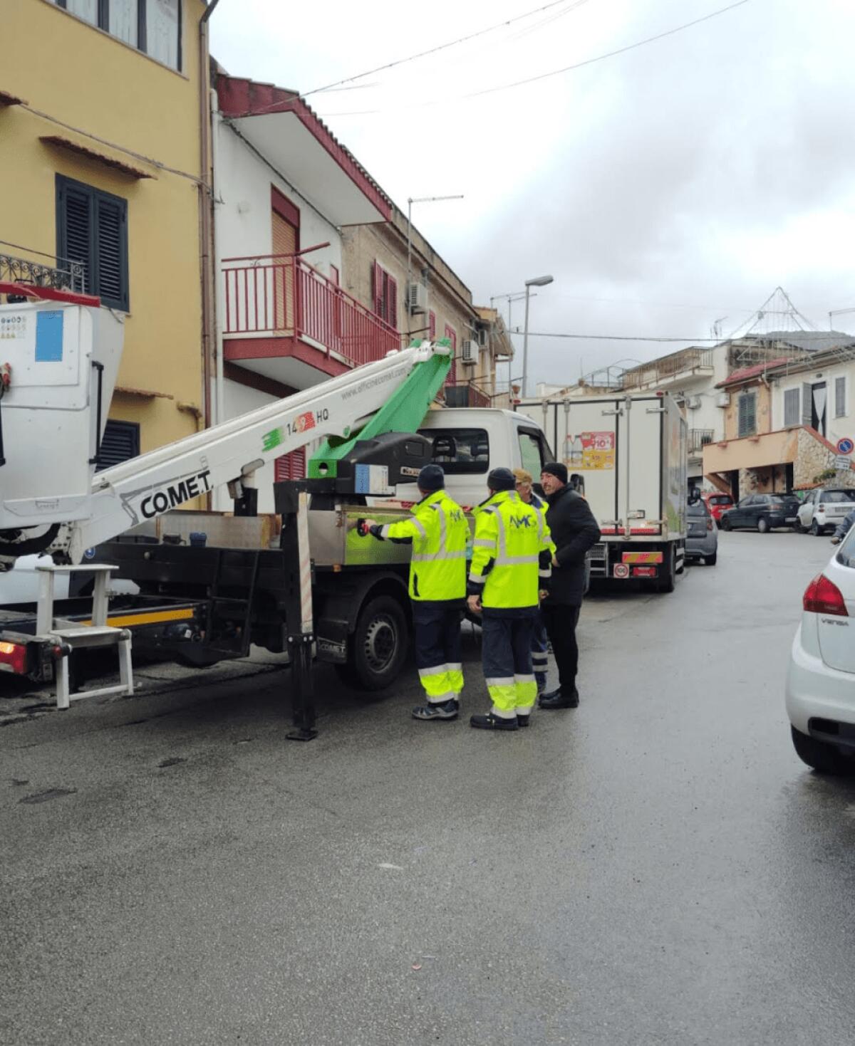 Illuminazione pubblica nel Comune di Palermo: avviato l'intervento di sostituzione lampade a Borgo Molara - 