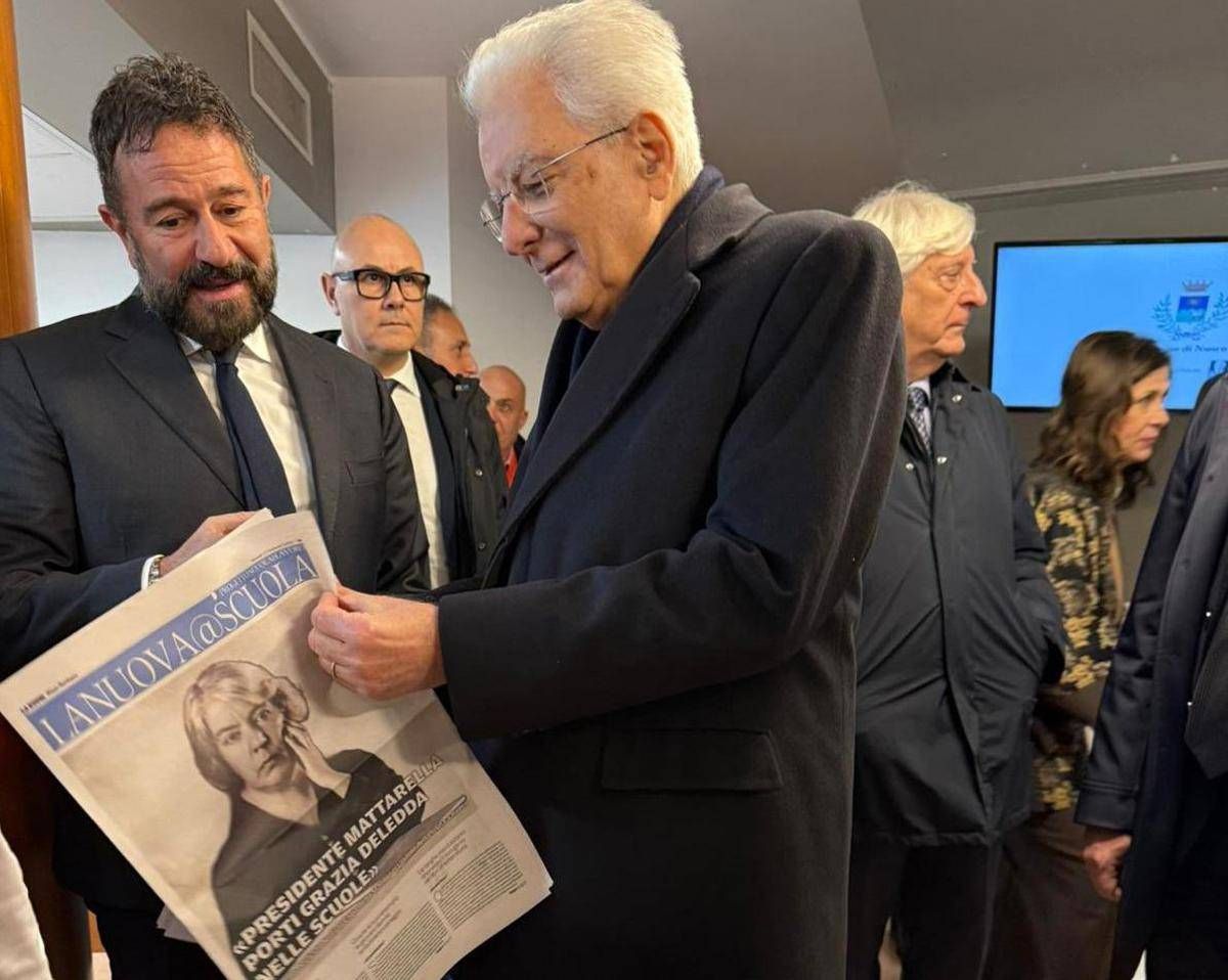 Mattarella a Nuoro per i 100 anni dal Nobel di Grazia Deledda: "Perenne modernità opera" - 