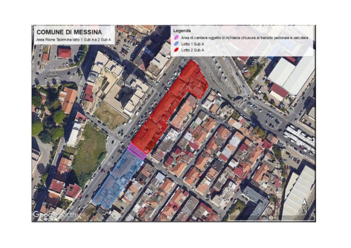 Comune di Messina: Lavori di Risanamento in Via Caio Valerio Catullo e Nuovi Provvedimenti Viari - 