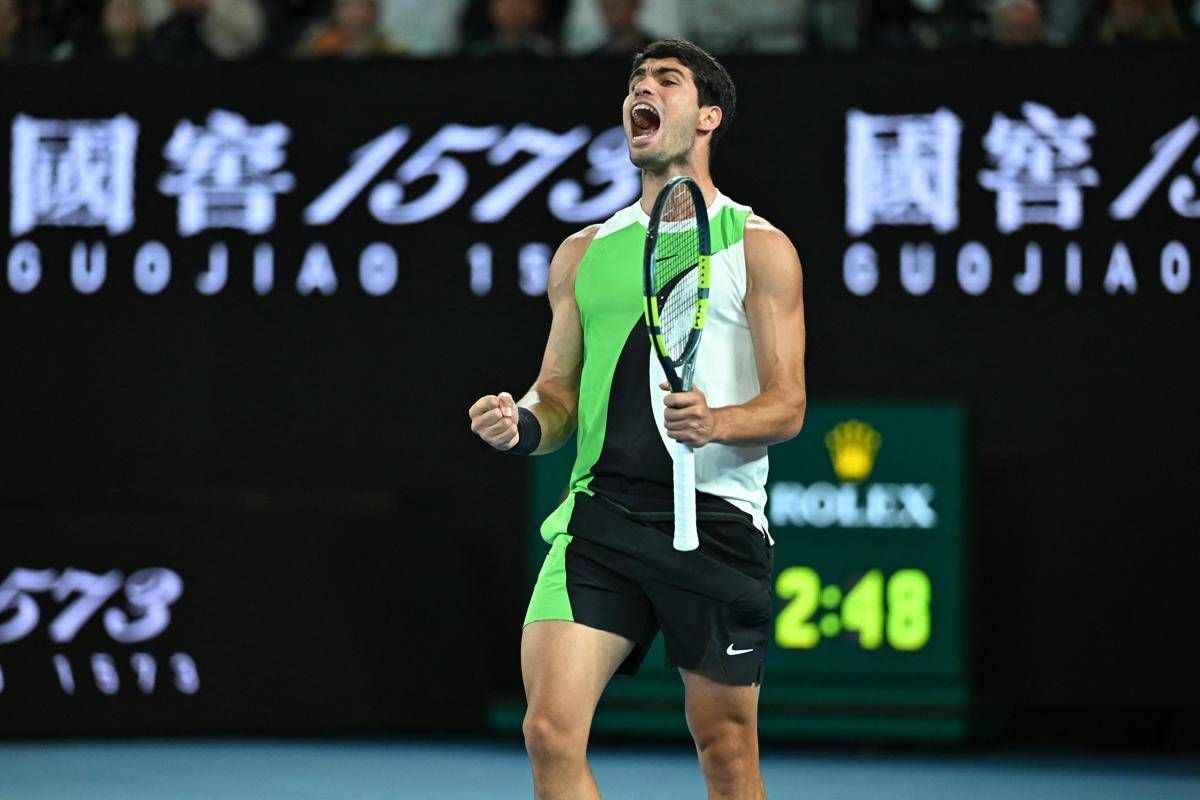 Alcaraz, tatuaggio dopo vittoria agli Australian Open: "Sarà un canguro" - 