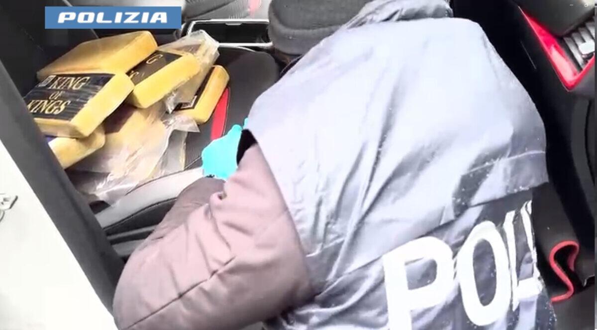 Arrestato a Catania un corriere con oltre 44 kg di cocaina dalla Polizia di Stato - 