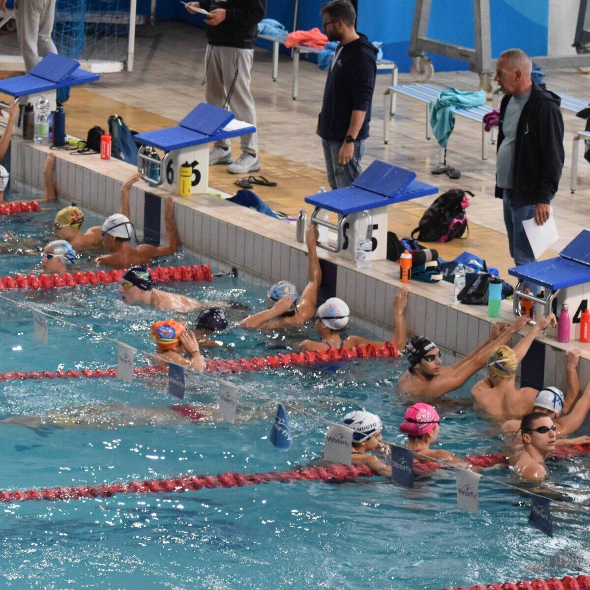 FIN Sicilia: successo del collegiale di nuoto a Nesima con 57 atleti in gara - 