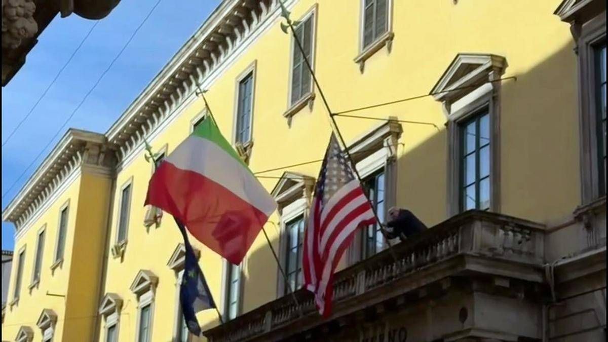 Milano-Cortina, bandiera Usa issata in prefettura: per Vance corteo di oltre 20 auto - 