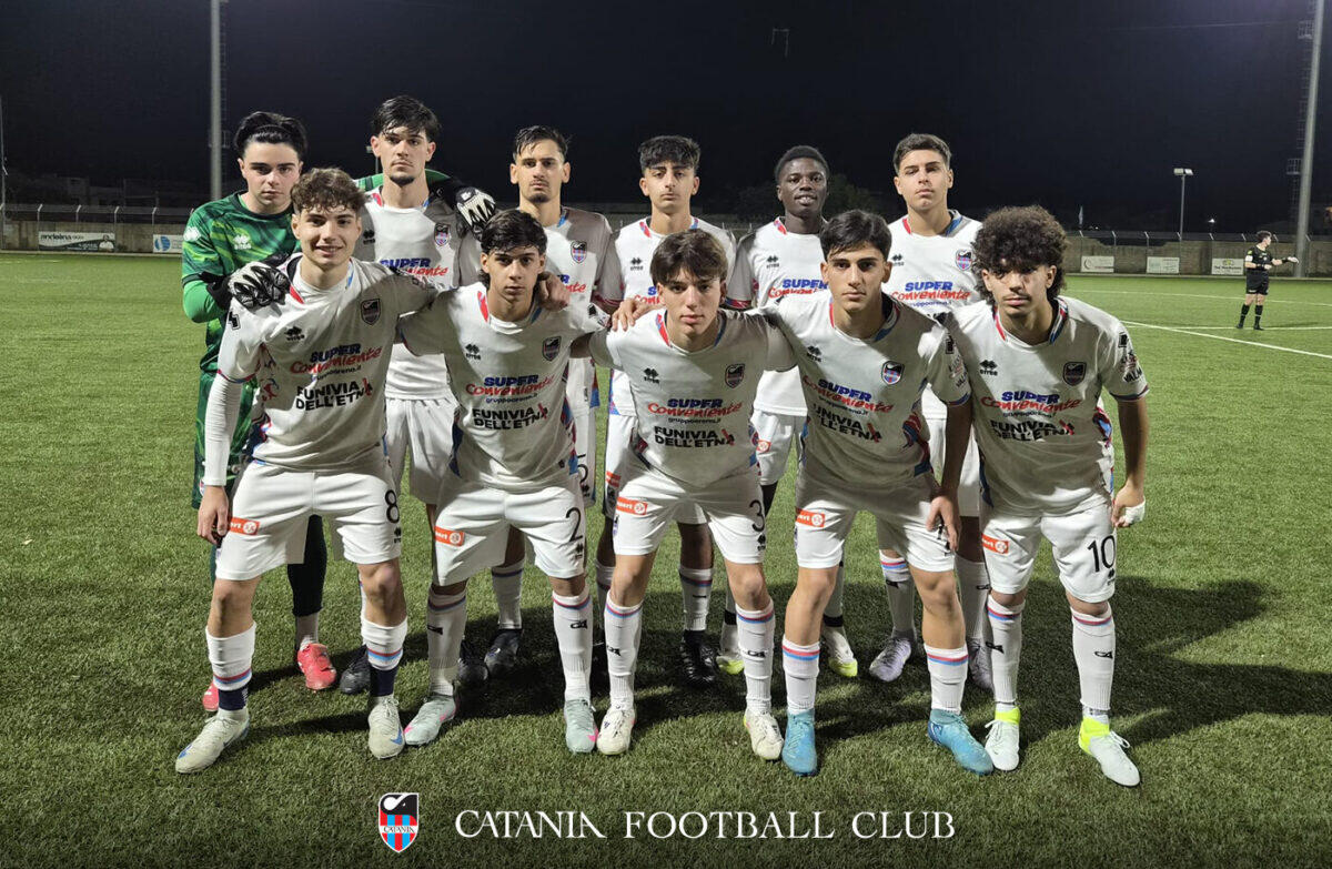 Calcio Catania Under 17 trionfa 2-0 a Siracusa: doppietta di Bonina nel recupero di campionato - 