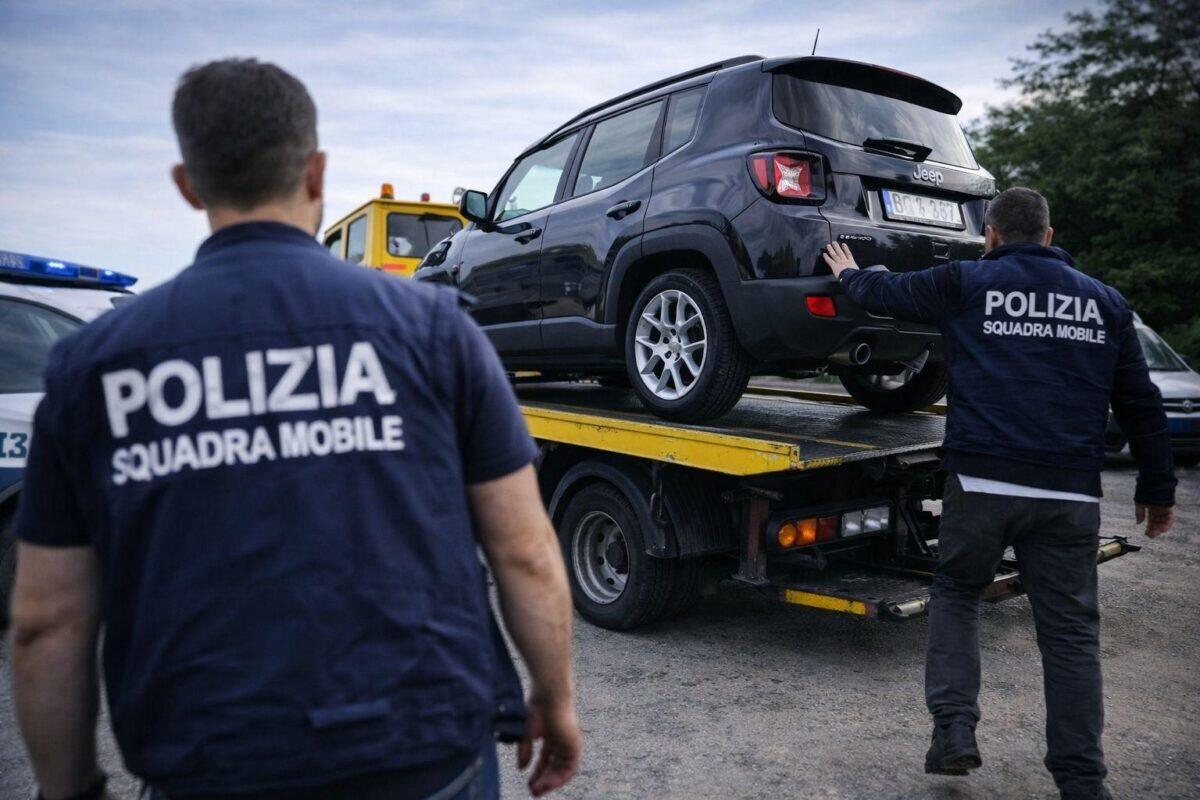 Polizia di Ragusa denuncia due persone per ricettazione di auto rubate e irregolarità ambientali - 