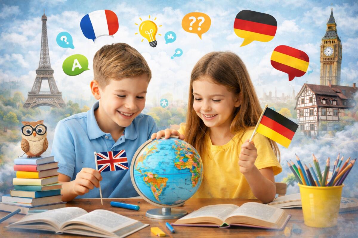 Perché le lingue straniere favoriscono lo sviluppo dei bambini? - 