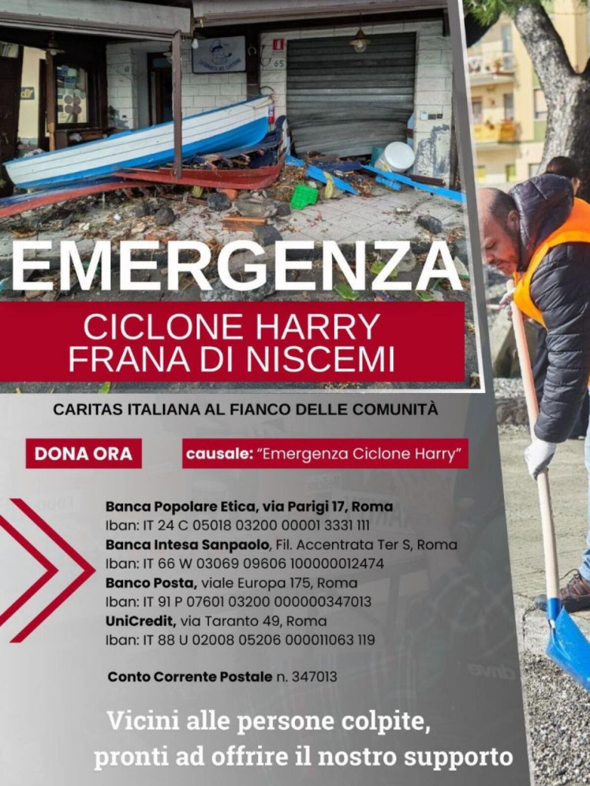 Emergenza in Sud Italia: oltre 1.500 sfollati a Niscemi a causa del ciclone Harry e delle frane. - 