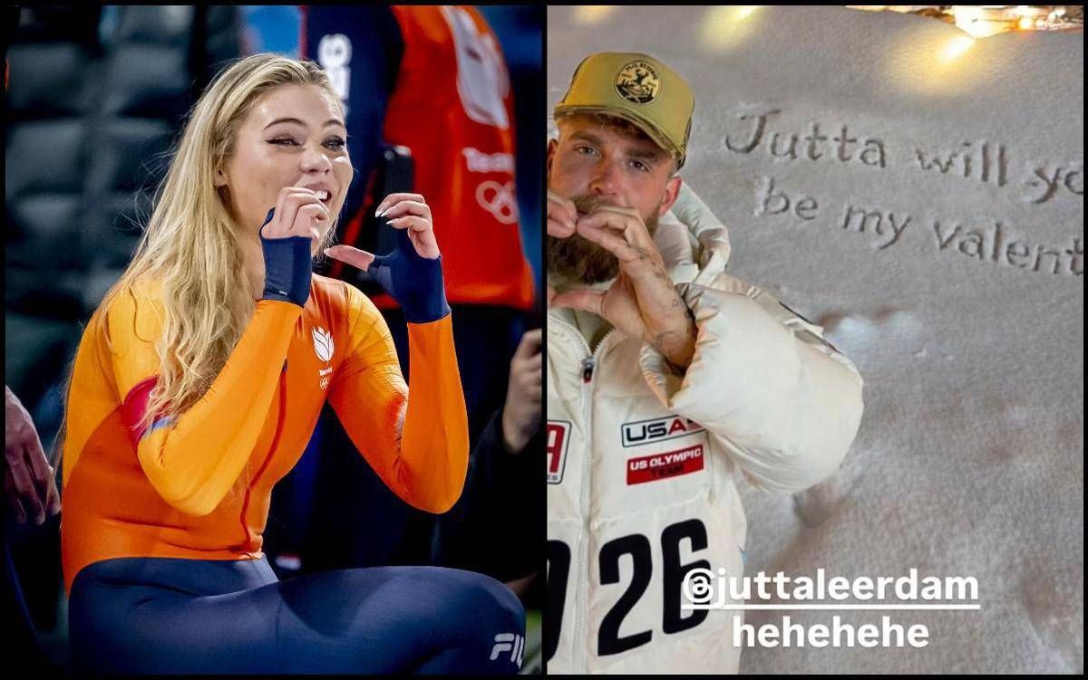 Jutta Leerdam, San Valentino a... Milano Cortina: il messaggio di Jake Paul dopo l'oro alle Olimpiadi - 