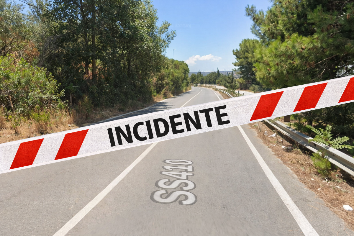 Scontro grave sulla SS 410 Naro-Camastra: possibile vittima, 4-5 feriti e statale bloccata - 