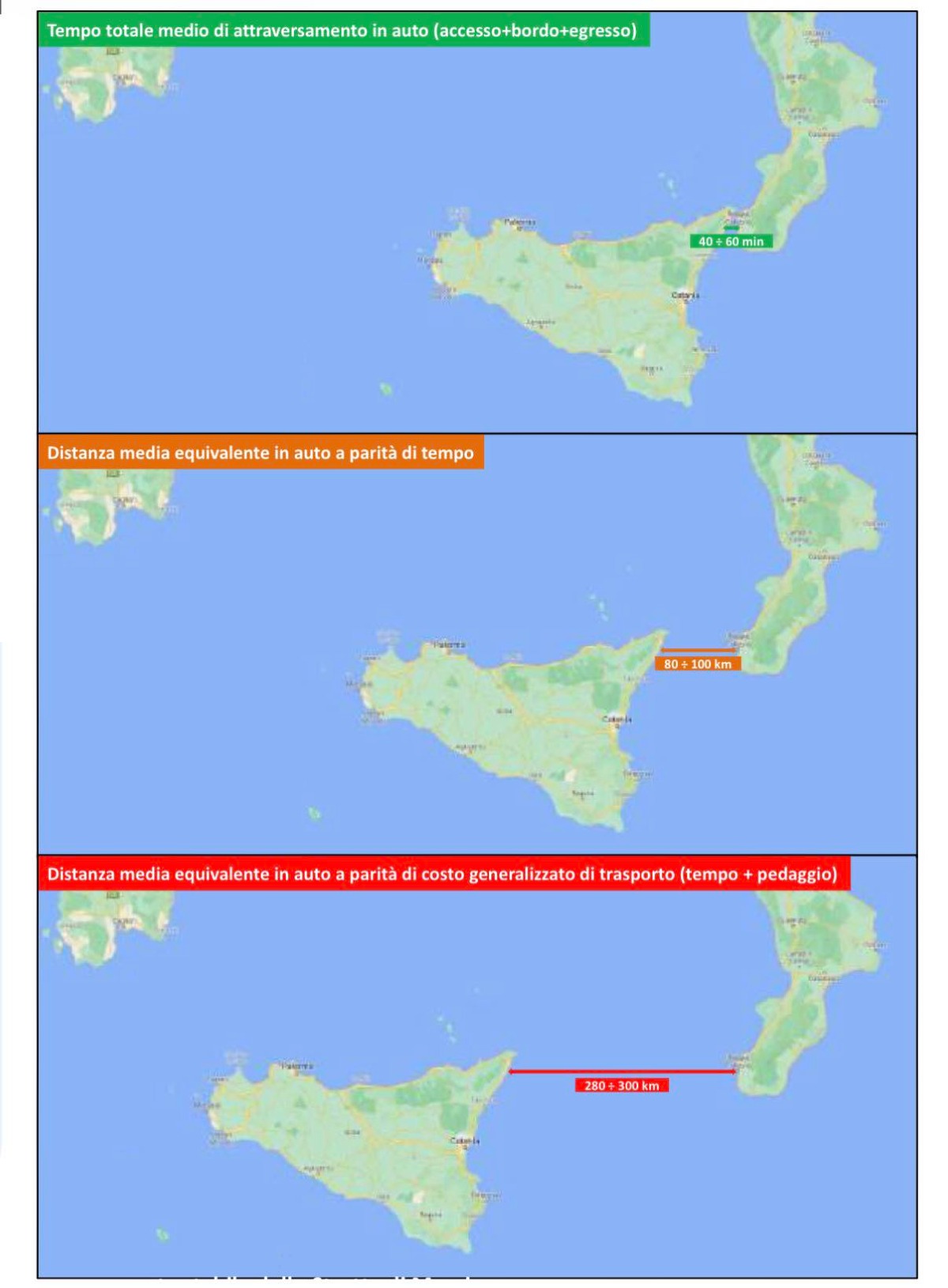 Stretto di Messina, l'analisi GdL21: 11 milioni di passeggeri e la «discontinuità» che frena mobilità e sviluppo - Credit Foto Ponte sullo Stretto di Messina