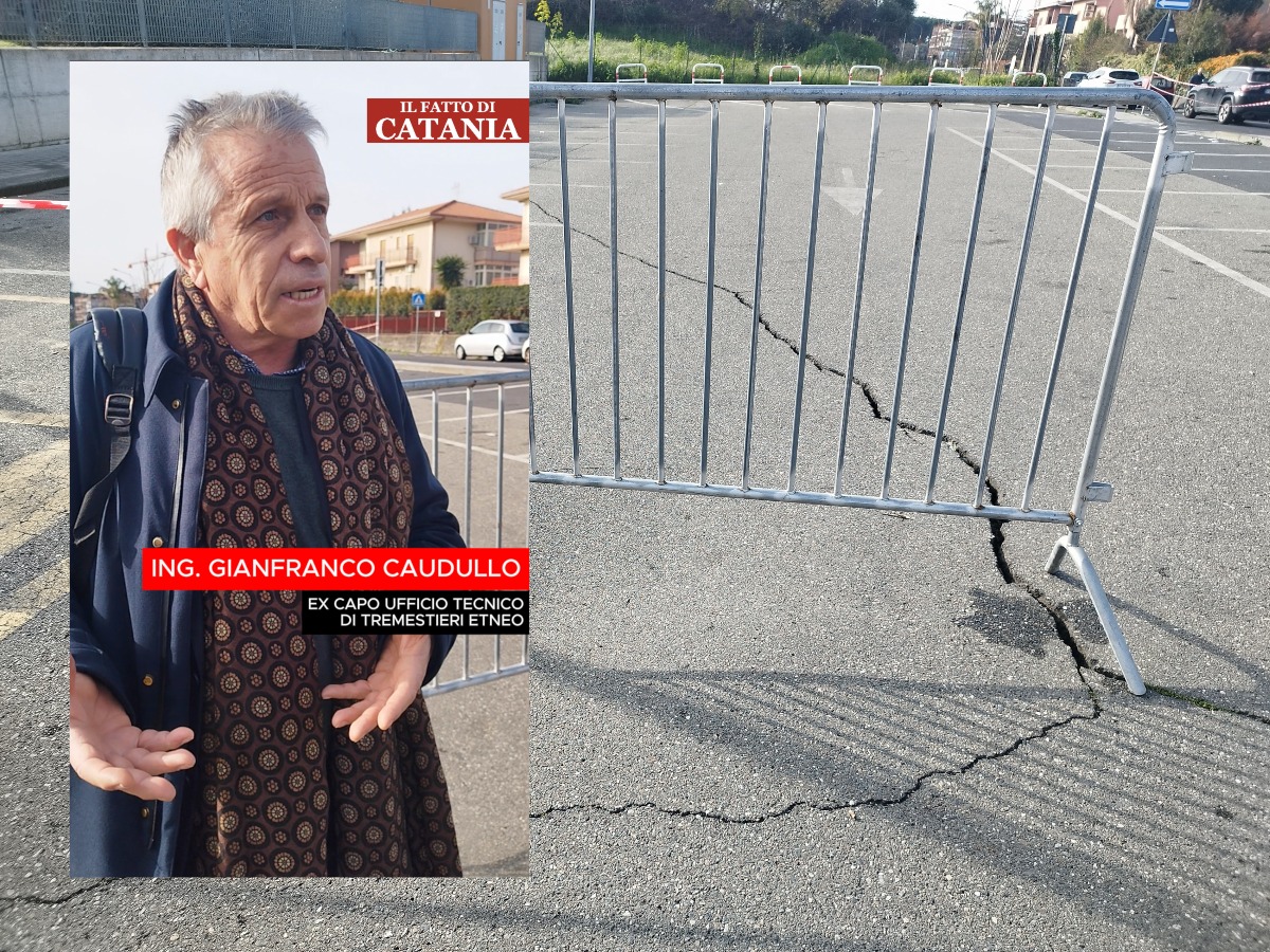 [VIDEO] Faglia sotto la scuola Madre Teresa di Calcutta di Tremestieri Etneo: parla l'ing. Gianfranco Caudullo - 