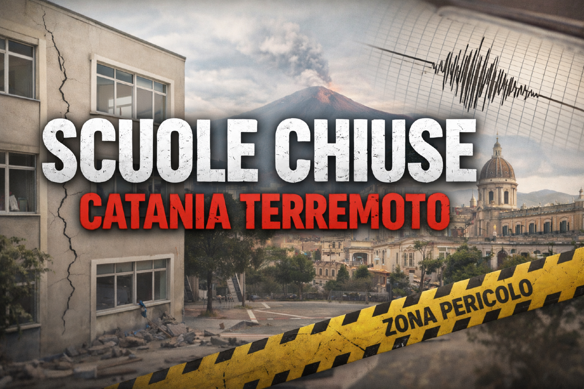 IN AGGIORNAMENTO – Terremoto di magnitudo 4.6 a Catania alle 7:05: scuole chiuse per controlli di sicurezza - 