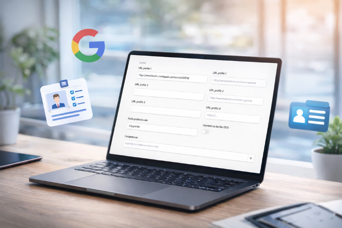 Profili Autore più completi su Webmaster360: nuovi campi per allinearsi a Google - 