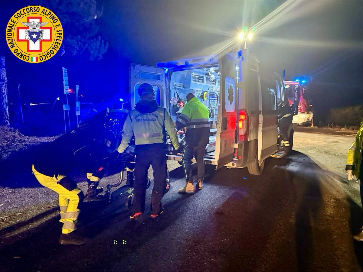 Madonie, 25enne polacca salvata dal Cnsas dopo essere rimasta bloccata in un canalone - 