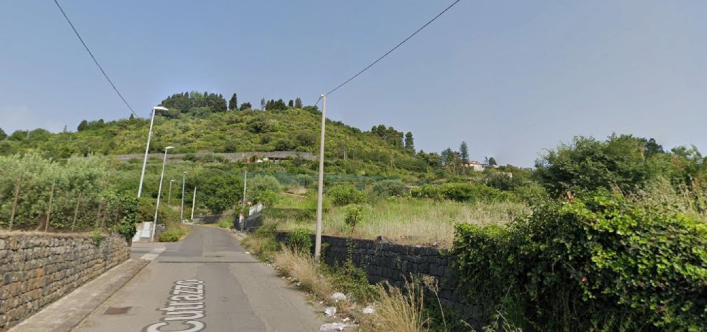 Mascali: al via il ripristino della galleria di Nunziata dopo il crollo, 158 mila euro dalla Protezione Civile - Credit Foto Google Maps