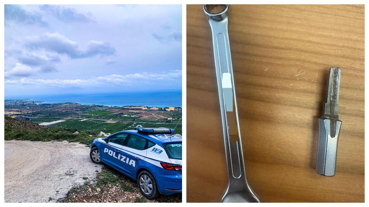 Noto, due arresti per tentato furto sulle auto dei turisti: sequestrato un kit per aprire veicoli - Credit Foto Questura di Siracusa