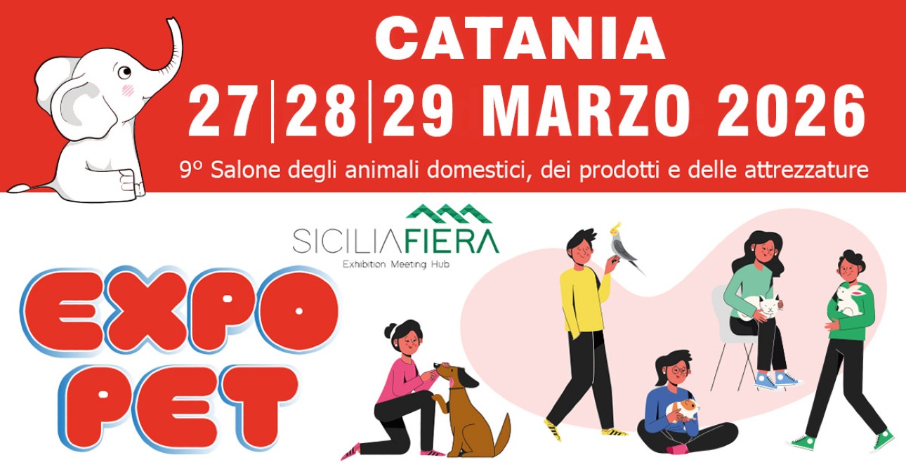 Expopet 2026: tre giorni a Sicilia Fiera dedicati agli animali da compagnia - 
