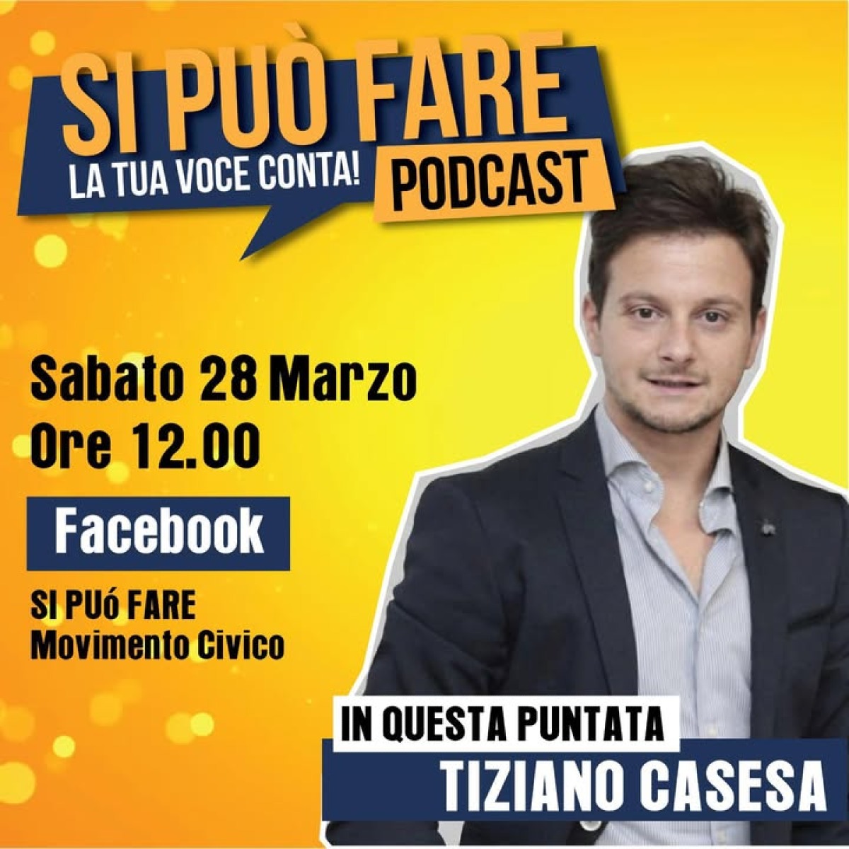A Mascalucia debutta il podcast 'SI PUÒ FARE': primo episodio con il portavoce Tiziano Casesa - 