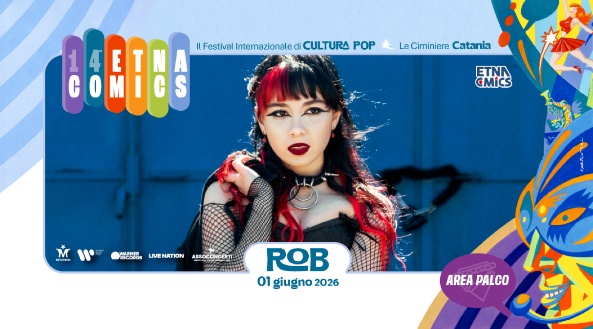 Roberta Scandurra (Rob), vincitrice di X Factor 2025, in concerto a Etna Comics il 1° giugno - Credit Foto Etna Comics