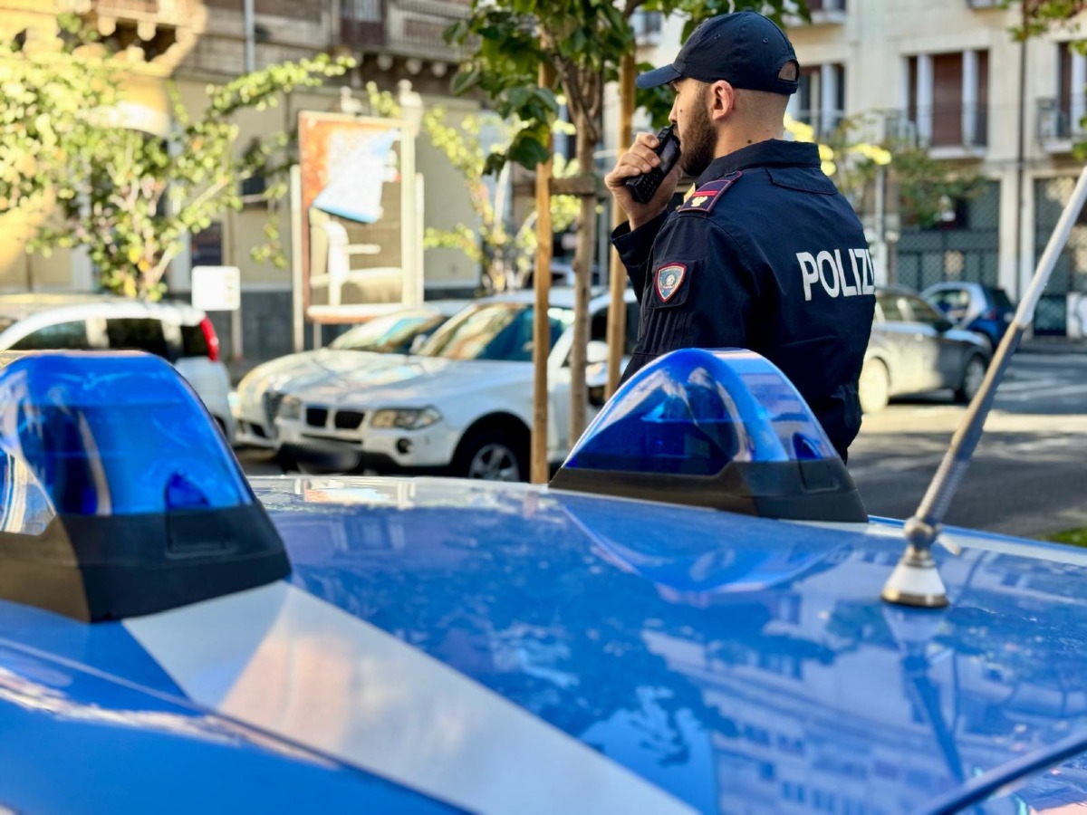 Catania: uomo portato in carcere per ripetute violazioni degli arresti domiciliari - Credit Foto Questura di Catania