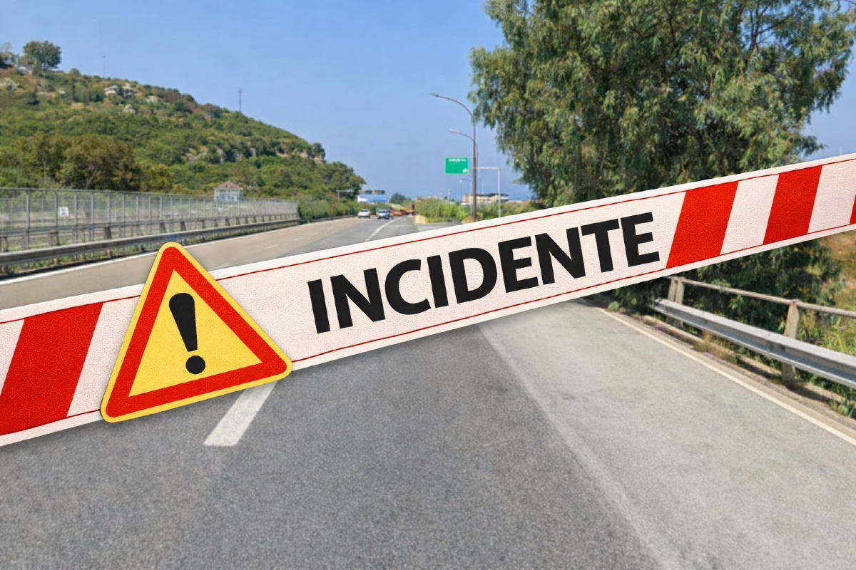 Incidente autonomo sulla A20 vicino a Rometta: un ferito, traffico rallentato verso Messina - 