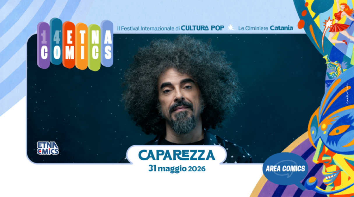 Caparezza a Etna Comics il 31 maggio: incontro pubblico, firmacopie e il trionfo di 'Orbit Orbit' - Credit Foto Etna Comics