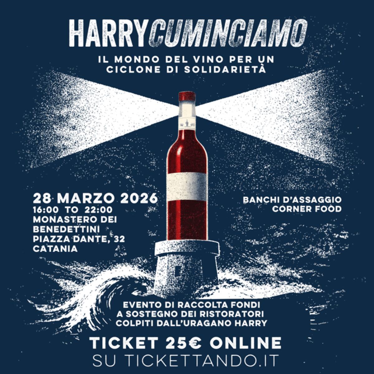 Assovini Sicilia lancia Harrykuminciamu: una degustazione solidale per rinascere insieme dopo il ciclone Harry. - 