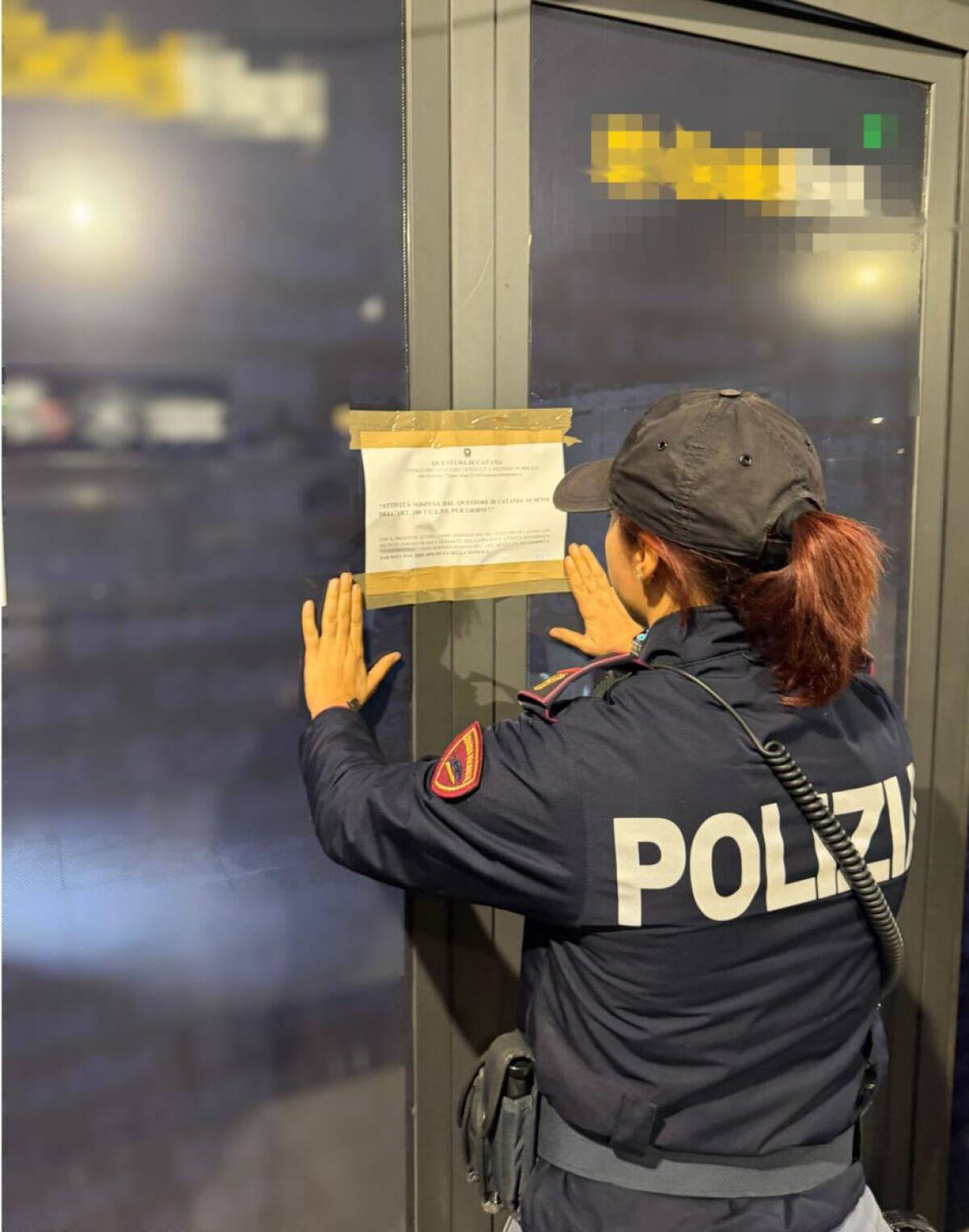 Polizia di Catania sospende due sale scommesse per attività legate alla criminalità organizzata - 