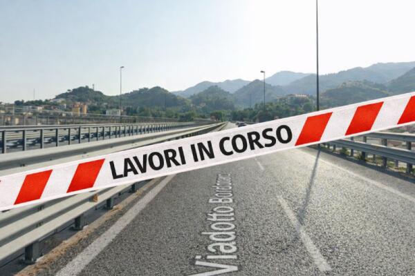 A20 Messina–Palermo: parzializzazione carreggiata sul viadotto Bordonaro dal 13 marzo 2026