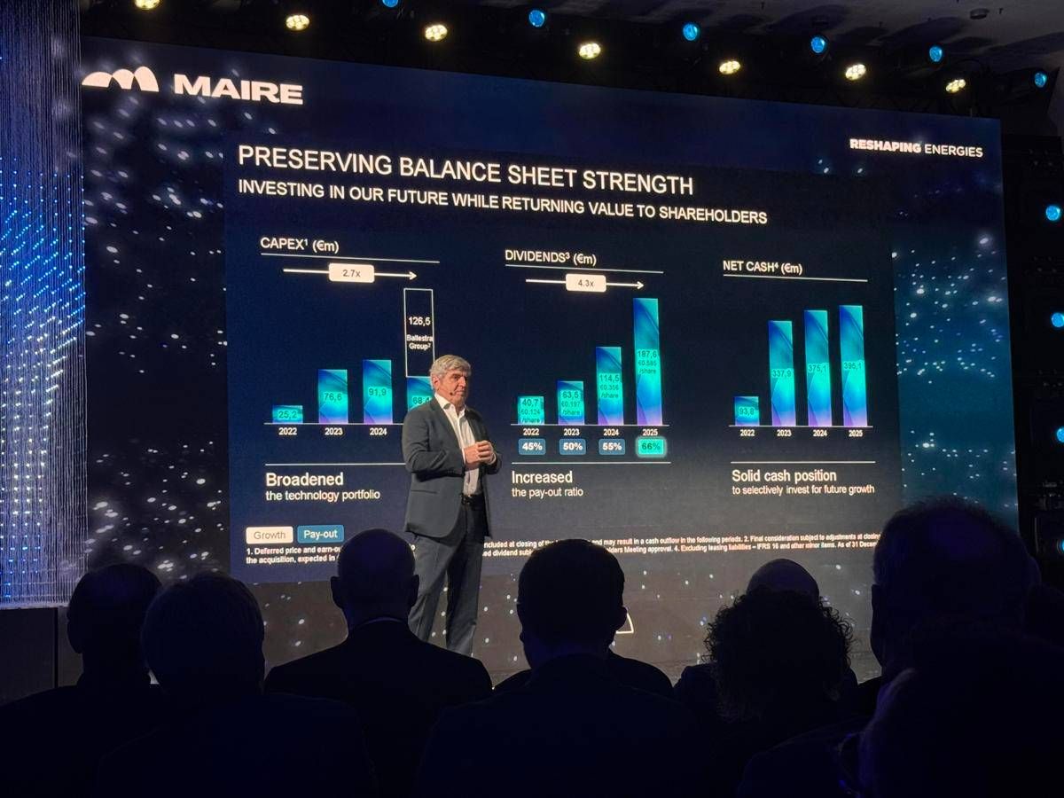 Maire, rivisti a rialzo obiettivi Piano 2026-35 - 