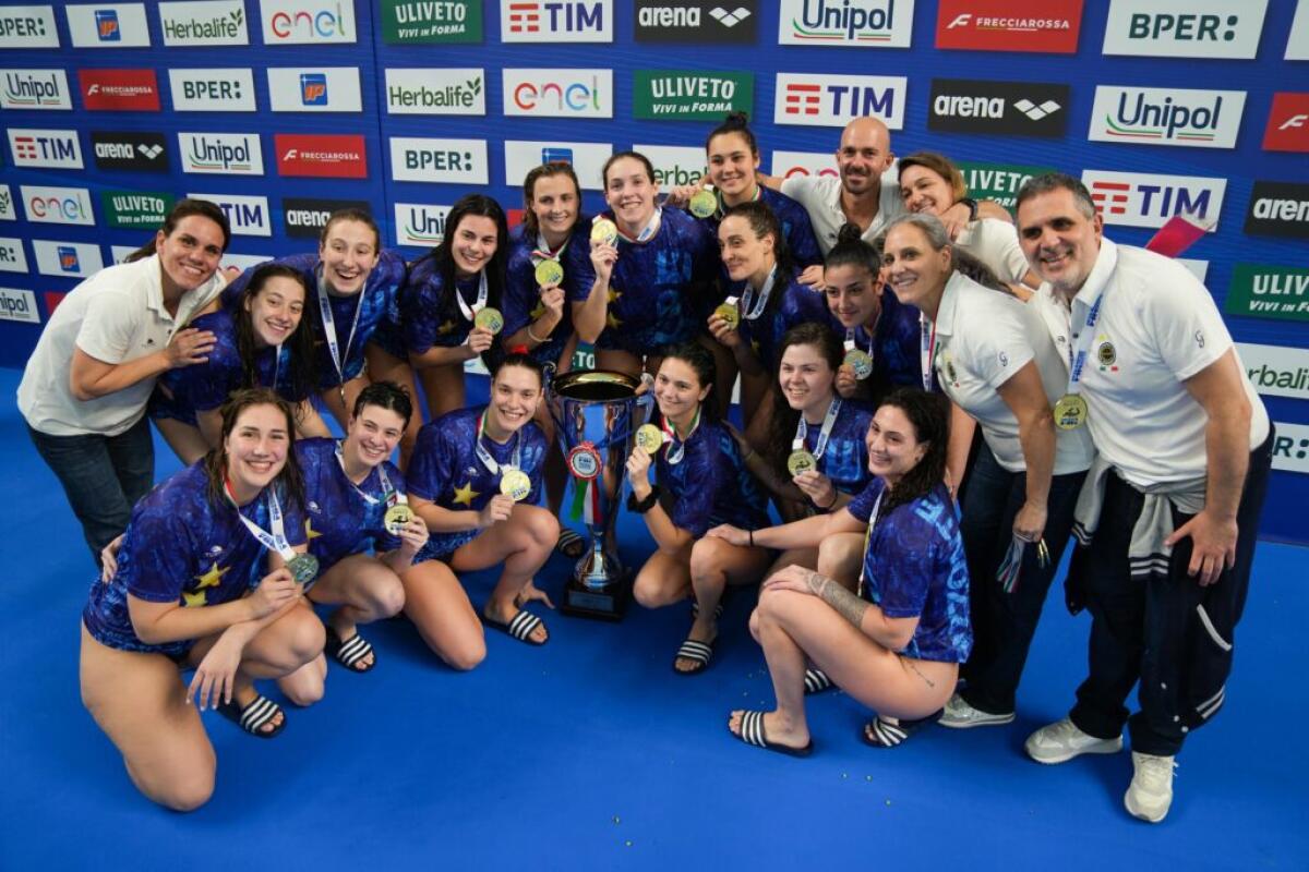 Ekipe Orizzonte conquista la sesta Coppa Italia di pallanuoto femminile, un successo dedicato al patron scomparso Giorgio Bartolini - 
