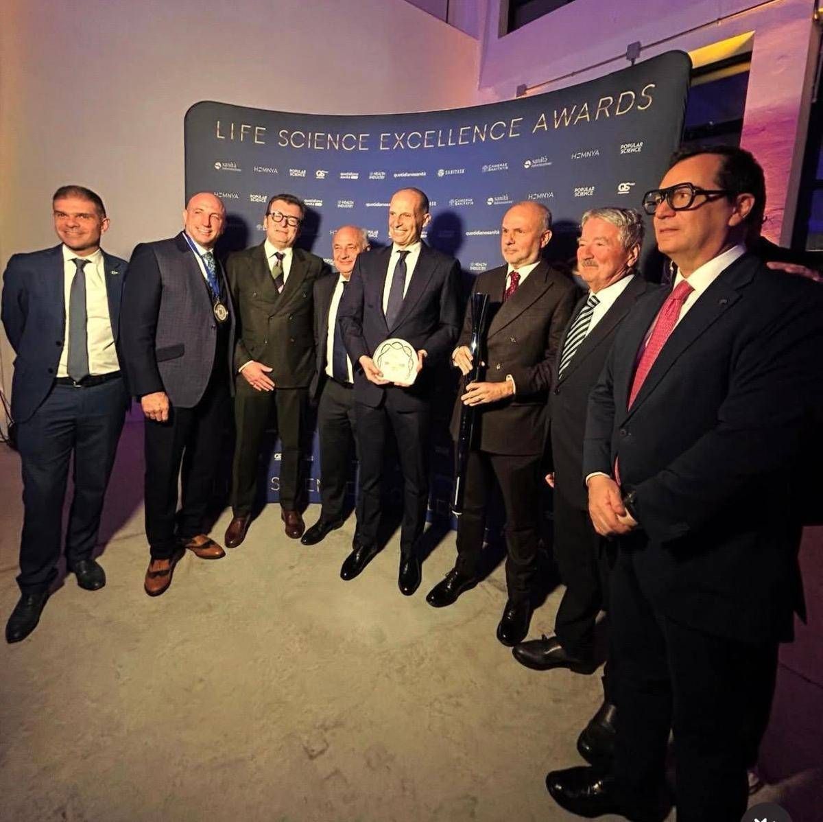 Tumori, Max Allegri premiato da Schillaci, sport e prevenzione contro fake news - 