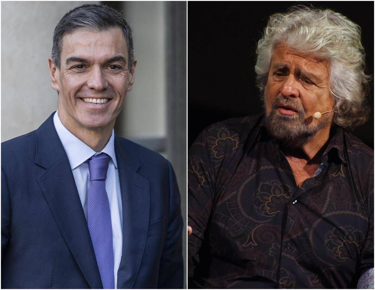 Beppe Grillo torna a farsi sentire e loda il premier spagnolo: "Da Sanchez buon senso epico" - 