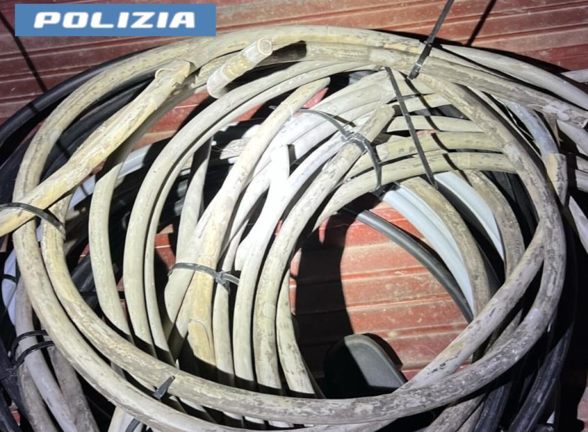 Polizia di Catania arresta ladro di rame grazie a sistema di foto-trappola - 