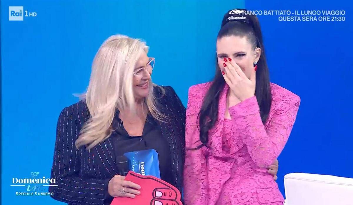 Ditonellapiaga in lacrime: "Non pensavo nemmeno di arrivare a Sanremo" - 