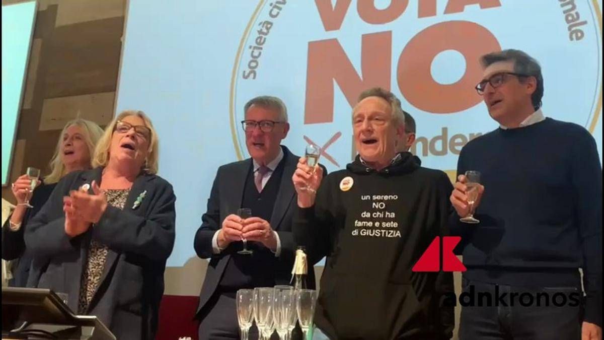 Per Landini brindisi e 'Bella Ciao' a San Lorenzo a Roma - 