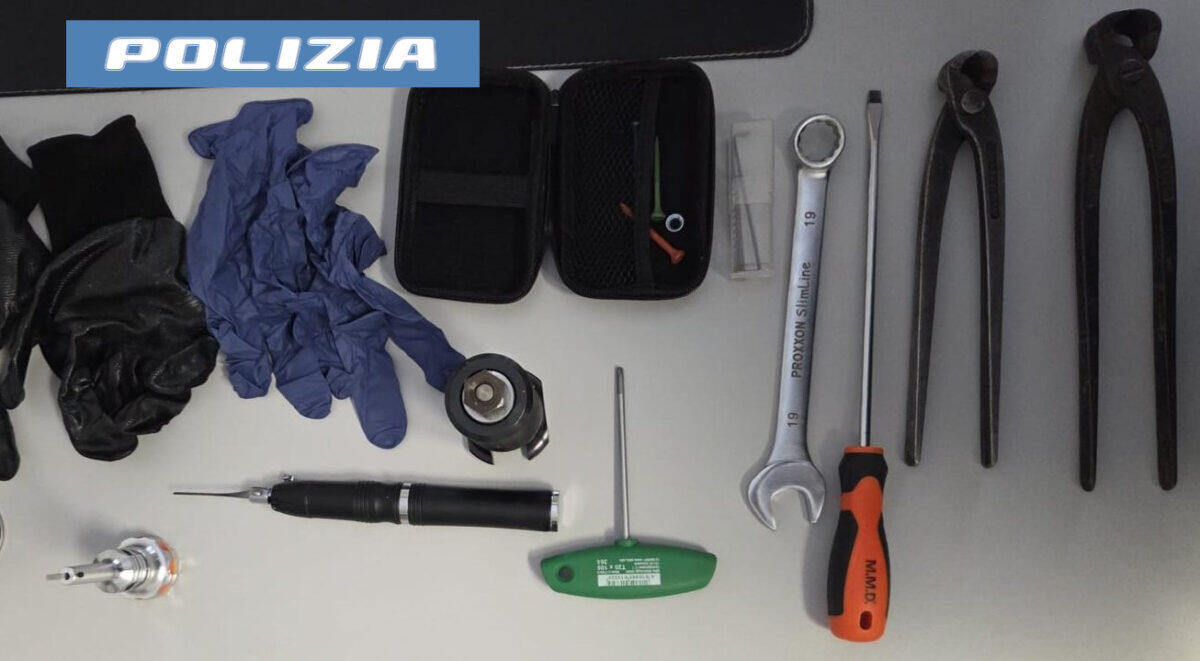 Denunciati due catanesi con attrezzi per scasso dalla Polizia di Catania - 
