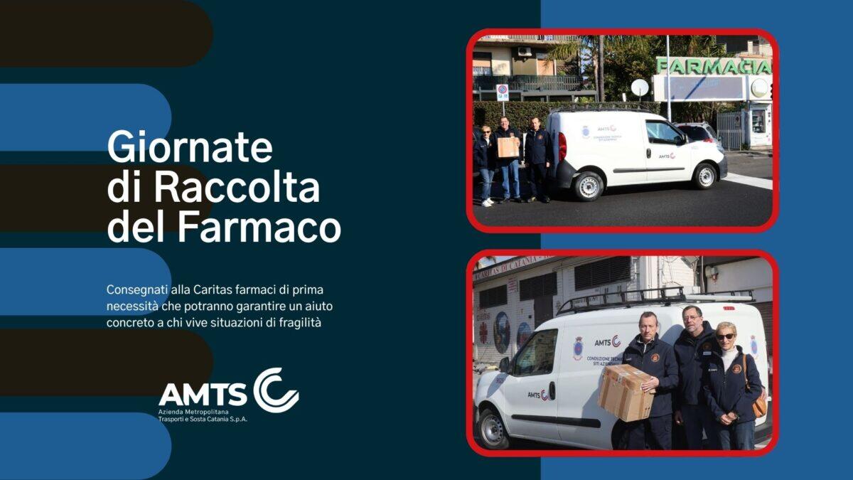 AMTS Catania sostiene la solidarietà attraverso la donazione di farmaci alla Caritas - 