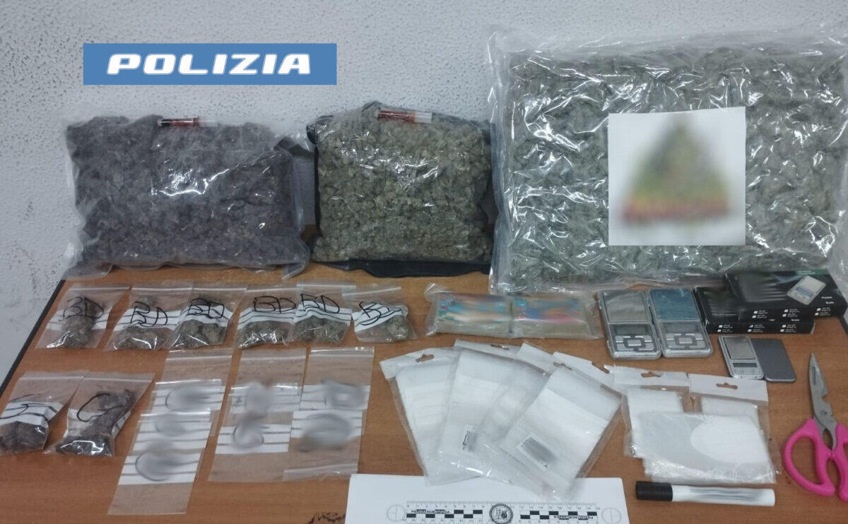 Arrestata a Catania una 19enne con 2,7 chili di marijuana nella sua auto e in casa - 
