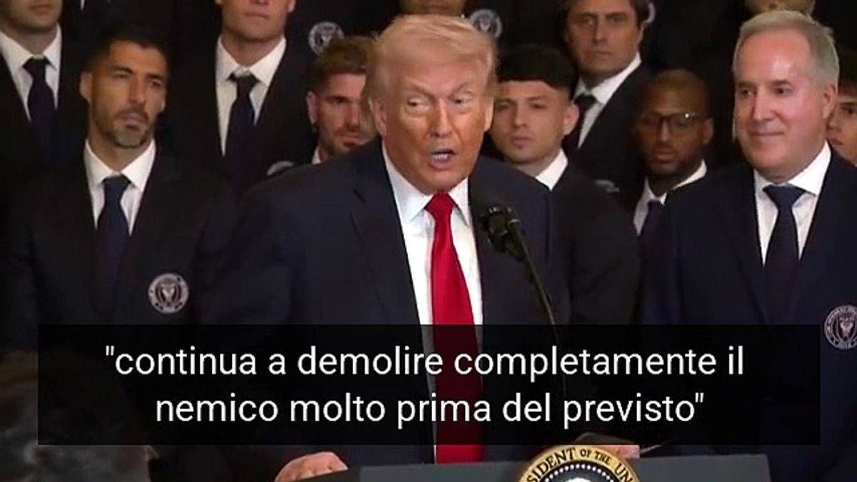 Trump, Messi e la guerra contro l'Iran: lo show alla Casa Bianca - 