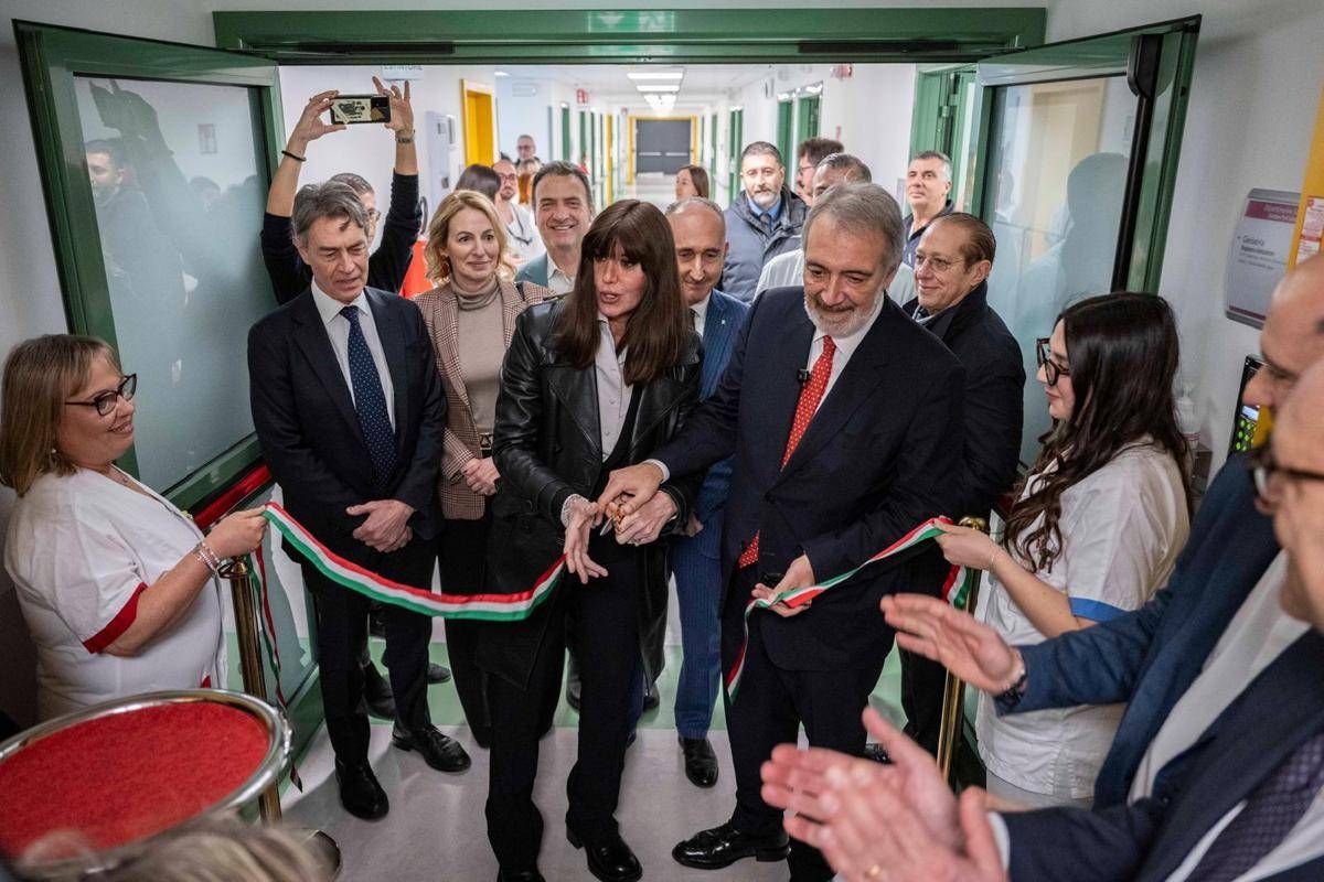 Rocca ha inaugurato l’unità di geriatria del Policlinico Tor Vergata - 