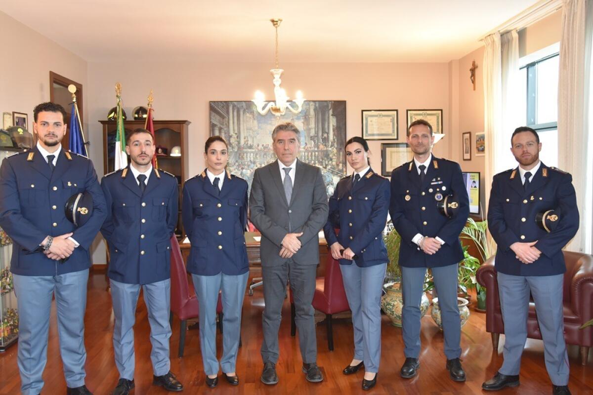 Rafforzata la Polizia di Ragusa con l'arrivo di sei nuovi Vice Ispettori - 