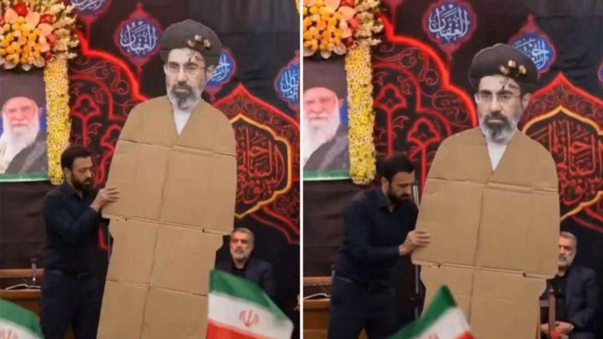 Iran, Mojtaba Khamenei è solo di cartone: vola il video meme - 